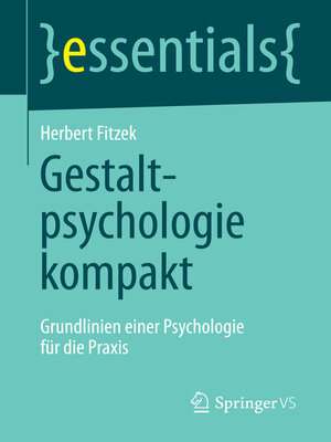 cover image of Gestaltpsychologie kompakt